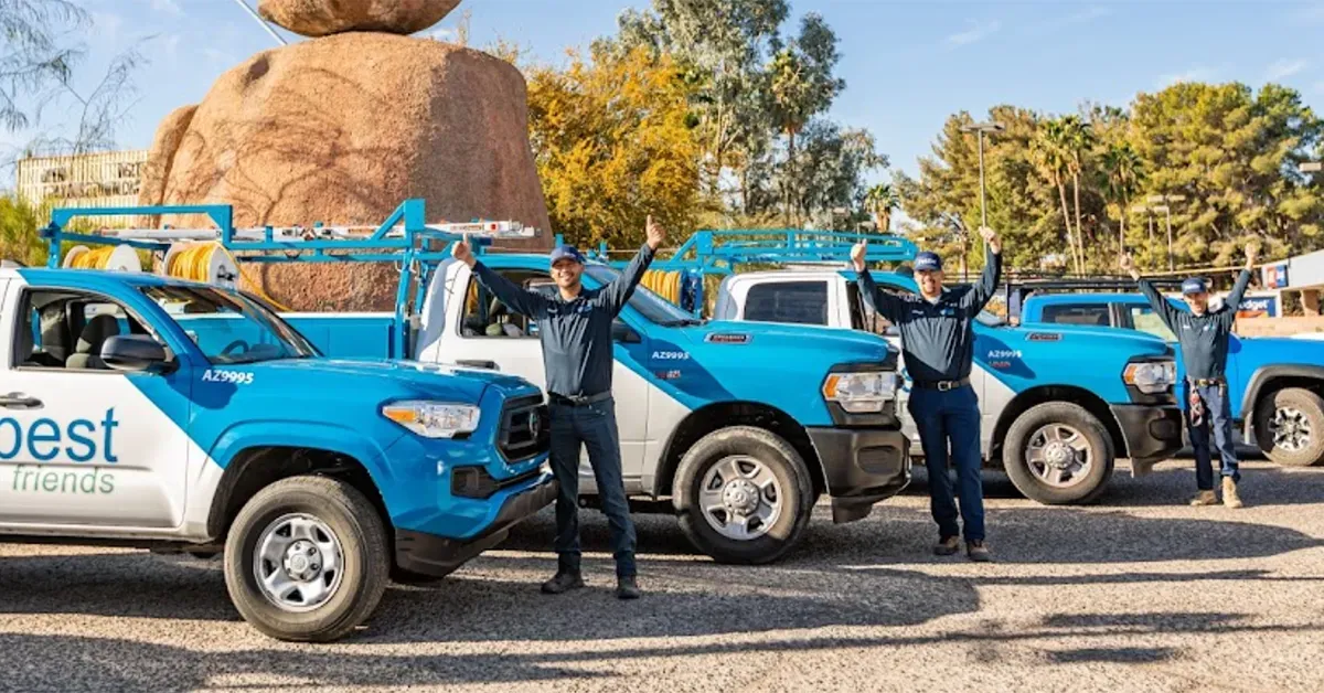 pest friends service vehicles picture