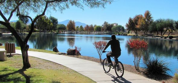 a bicycle rider picture